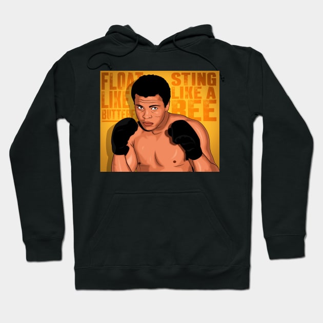 muhammed Ali Hoodie by A.helmy